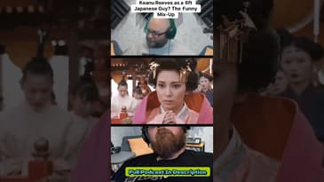 Is Keanu Reeves secretly a retired samurai? 😂