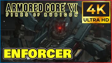 Enforcer Boss Fight - ARMORED CORE VI FIRES OF RUBICON "4k UHD"