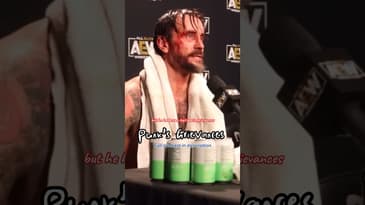 Punk had legitimate grievances