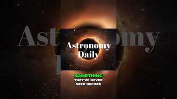 Runaway Black Hole Discovered by Webb Telescope! #shorts