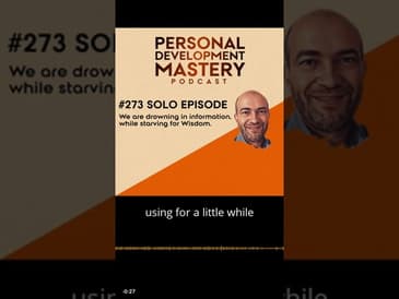 We are drowning in information, while starving for Wisdom