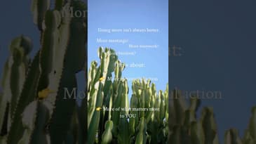 Let’s NOT do more of what stresses you out