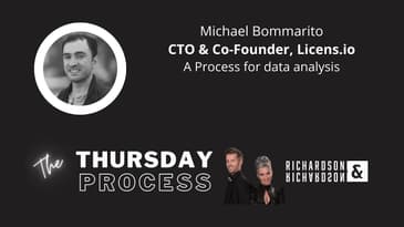 Thursday Process with Michael Bommarito from Licens.IO - A Process for evaluating data monetization