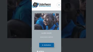 OUR NEW WEBSITE LAUNCHED! Globe Aware Volunteer Vacations