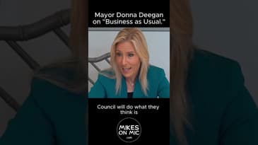 Mayor Donna Deegan on stepping away from "Business as Usual."