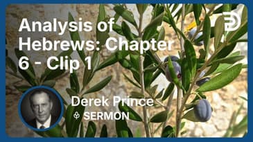 Analysis of Hebrews: Chapter 6 | Clip 1 | Derek Prince
