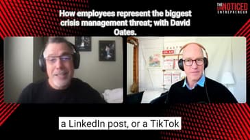 Trailer: How employees represent the biggest crisis management threat; with David Oates.