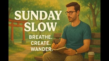 🌞 Sunday Slow | Why You Should Stop Overpacking Your Sundays