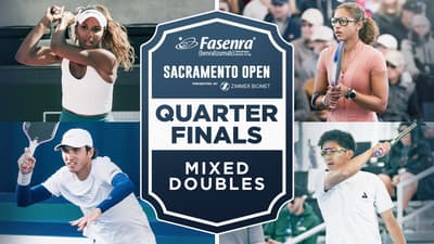 Black/Oncins v Irvine/Truong at the Fasenra Sacramento Open