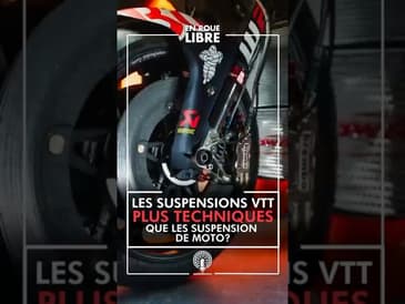 Une fourche de vélo serait plus technique qu’une fourche de Moto?