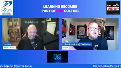 60 second learning with The Forum - The Reflection Method