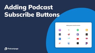 Include Podcast Subscribe & Follow Icons on Your Site