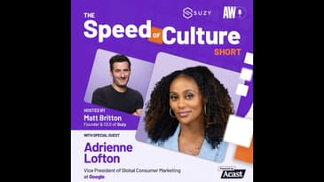 Google's Power of Brand with Adrienne Lofton, Vice President of Global Consumer Marketing | Short