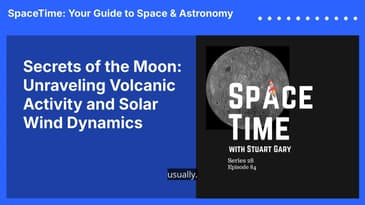 Secrets of the Moon: Unraveling Volcanic Activity and Solar Wind Dynamics