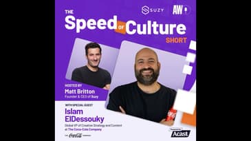 Coca-Cola's Creative Vision with Islam ElDessouky Global VP of Creative Strategy and Content | Short