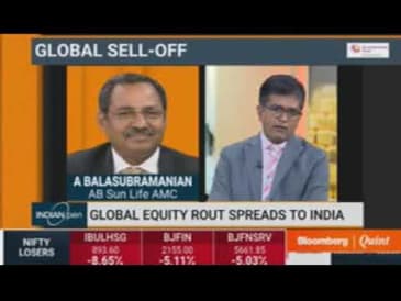 A Balasubramanian, CEO, Aditya Birla Sun Life AMC Ltd, Bloomberg Quint Indian Open