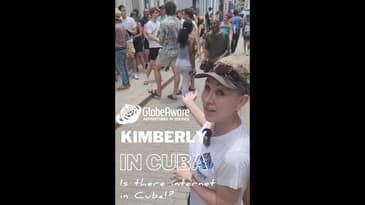 This Line is for What!? Kimberly in Cuba Series - Internet in Cuba!? ( Summer 2022 Globe Aware)