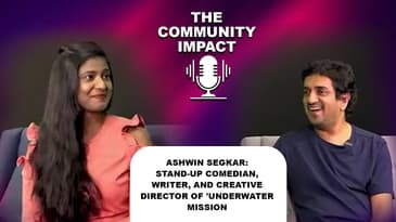Meet Ashwin Segkar: Stand-Up Comedian, Writer, and Creative Director of 'Underwater Mission