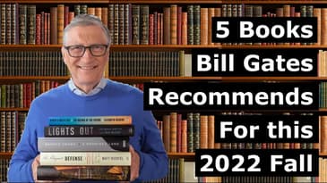 5 Books Bill Gates Recommends For this 2022 Fall