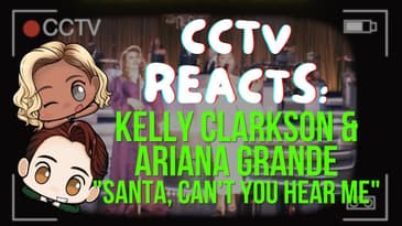 CCTV Reacts: Kelly Clarkson & Ariana Grande - "Santa, Can't You Hear Me" (Live) #shorts