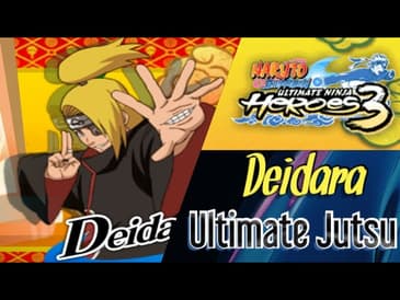Deidara Ultimate Jutsu || Naruto Shippuden Ultimate Ninja Heroes 3 PPSSPP #Shorts