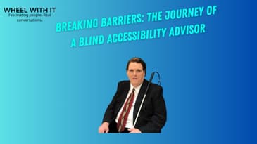 Closed captioned Breaking Barriers: The Journey of a Blind Accessibility Advisor