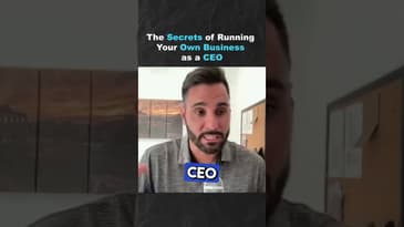 The Secrets of Running Your Own Business as a CEO