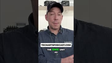 Easy DMX Lighting Control + Knob & Standalone Modes techartspodcast.com #shorts