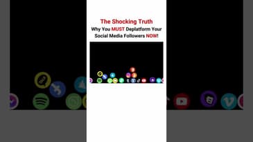 The Shocking Truth: Why You MUST Deplatform Your Social Media Followers NOW!