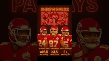 Shrewdness MNF Power Parlay!!! #MNF #NFL #Chiefs #Commanders