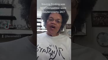 in the Mosaic law American slave trading would have been considered a capital offense