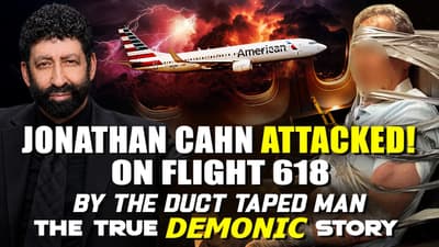 Jonathan Cahn Attacked on Flight 618! By The Duct Taped Man! The True Demonic Story!