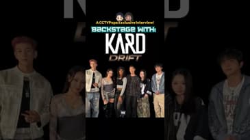 ​@CCTVPOPS goes BACKSTAGE w/ @KARD in NYC during the 2025 DRIFT World Tour! #kard #bts #interview