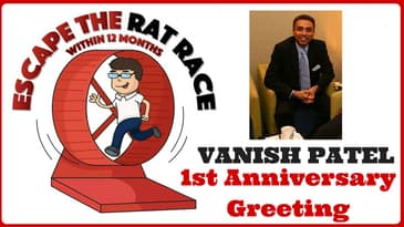Vanish Patel 1st Anniversary Greeting