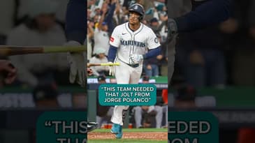 JORGE POLANCO SAVES THE MARINERS SEASON #mlb #baseball #mariners