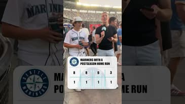 CAN HE GUESS MARINERS WITH A POSTSEASON HOME RUN??