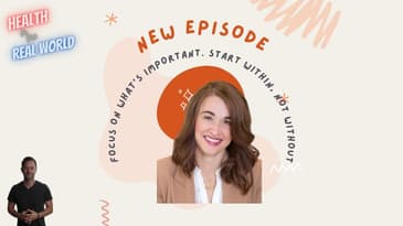 Focus on What's Important with Laura Barker - Health in the Real World with Chris Janke