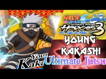 Young Kakashi Ultimate Jutsu || Naruto Shippuden Ultimate Ninja Heroes 3 PPSSPP #Shorts