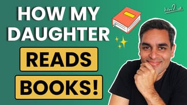 How MY DAUGHTER reads BOOKS! | Ankur Warikoo #Shorts