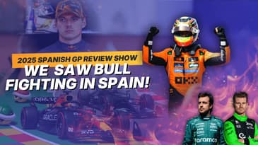 Max Verstappen Mario Kart-ing to the chequered flag | F1 2025 #SpanishGP Review Show