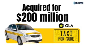 How did TaxiForSure get acquired for $200 million?