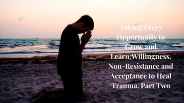 S2Ep2Taking Every Opportunity to Grow & Learn:Willingness, Nonresistance & Acceptance to Heal Trauma
