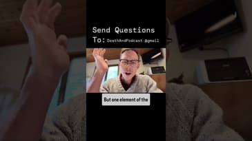 I need your death questions for my new podcast! đź’€ #mortician #deathandpodcast #shorts