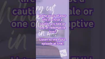 #Christian: Is your story in #Christ a cautionary tale or redemptive love? #Bible #mentalhealth