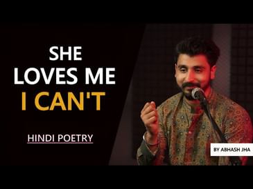 Main Nahi Chaah Paa Raha Usey 💔 | A Poem About Unreturned Love | Abhash Jha | Rhyme Attacks