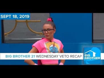 Big Brother 21 Wednesday Night Sept 18 Veto Recap | Jenny Autumn #BB21