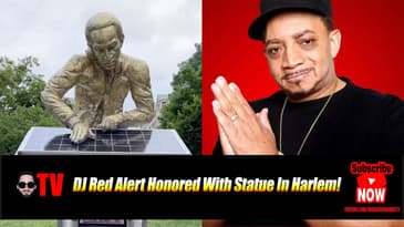 Kool DJ Red Alert Honored With Statue In Harlem! Congrats!