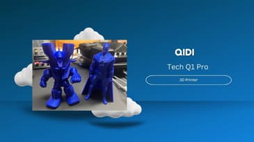"3D Printing Marvels: QiDI Tech Q1 Pro Timelapse - Watch Your Ideas Come to Life!"