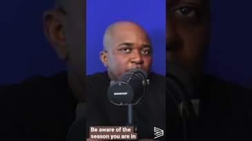 Be aware of the season you are in.