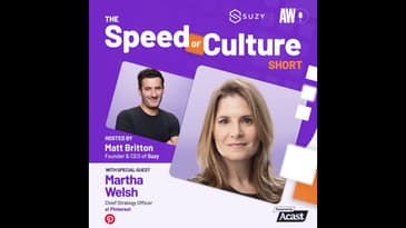 The Power of AI and Creativity: Inside Pinterest’s Consumer Revolution with Martha Welsh | Short
